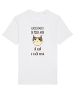 Pisica cu citat Tricou mânecă scurtă Unisex Rocker