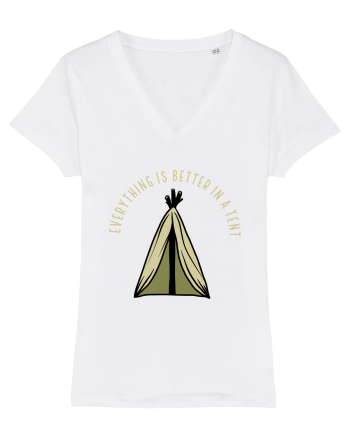 Everything is Better in a Tent White