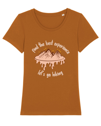 Find the Best Experience Let's Go Hiking Roasted Orange