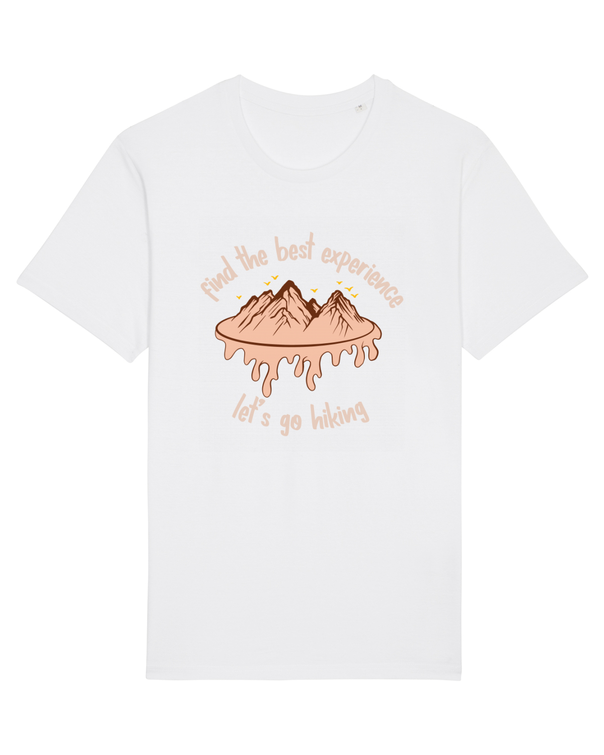 Tricou mânecă scurtă Unisex Rocker White