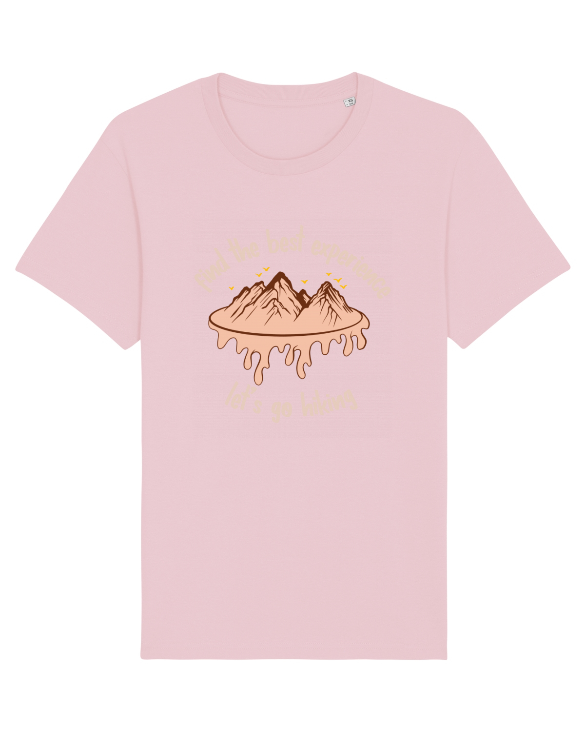 Tricou mânecă scurtă Unisex Rocker Cotton Pink
