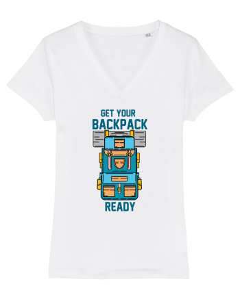 Get Your Backpack Ready White