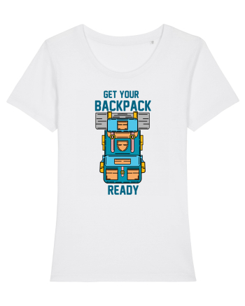 Get Your Backpack Ready White