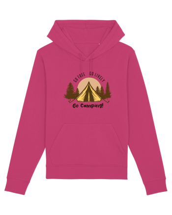 Go Free Go Lively Go Camping! Raspberry