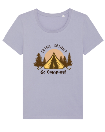Go Free Go Lively Go Camping! Lavender