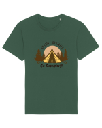 Go Free Go Lively Go Camping! Tricou mânecă scurtă Unisex Rocker