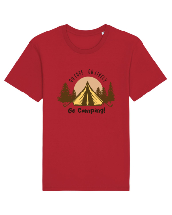 Go Free Go Lively Go Camping! Red