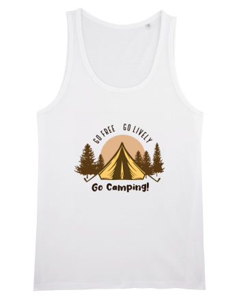 Go Free Go Lively Go Camping! White