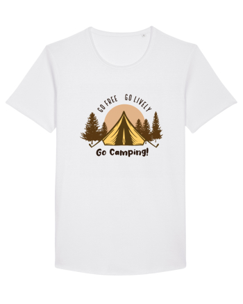 Go Free Go Lively Go Camping! White