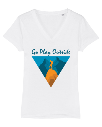 Go Play Outside White