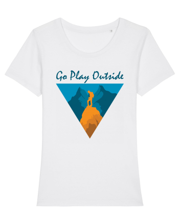 Go Play Outside White