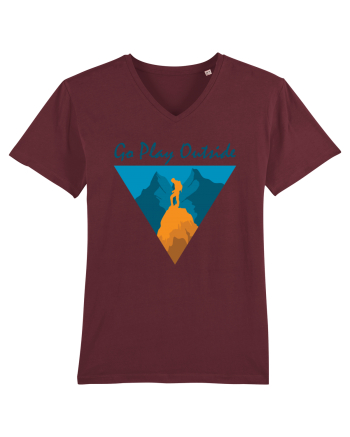 Go Play Outside Burgundy