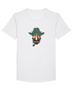 Cool Rhino Tricou mânecă scurtă guler larg Bărbat Skater