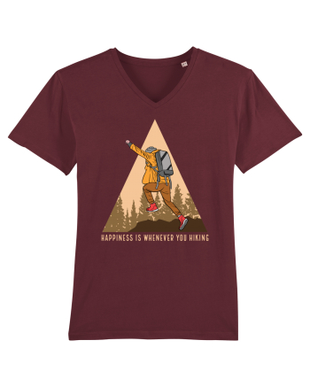 Happinness is Whenever You Hiking Burgundy