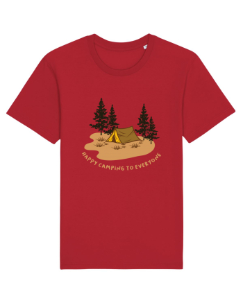 Happy Camping to Everyone Red