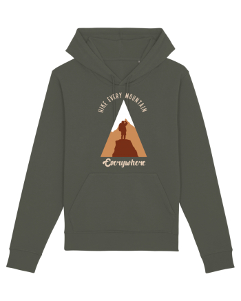 Hike Every Mountain Everywhere Khaki