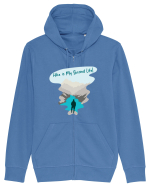 Hike is My Second Life! Hanorac cu fermoar Unisex Connector