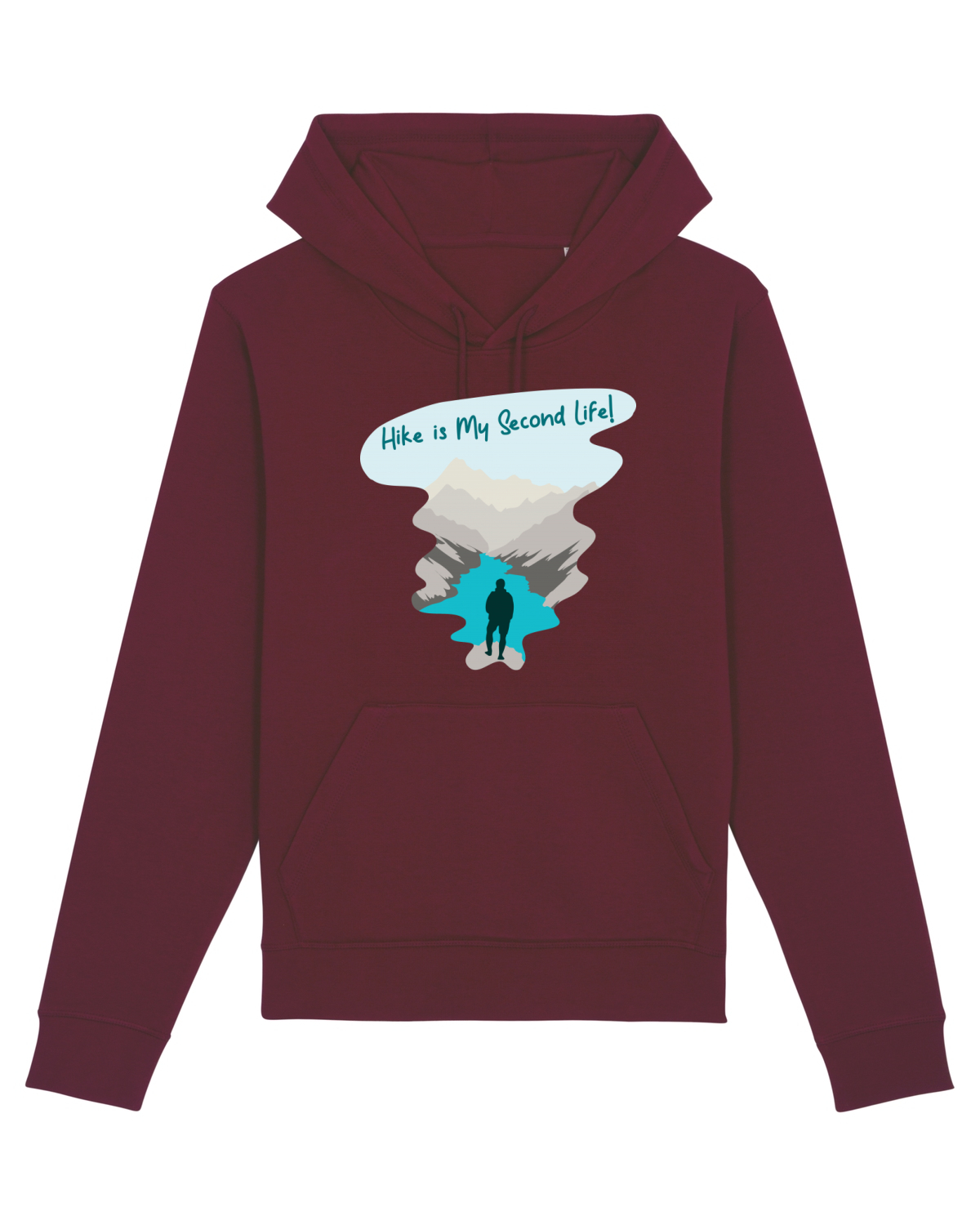 Hanorac Unisex Drummer Burgundy