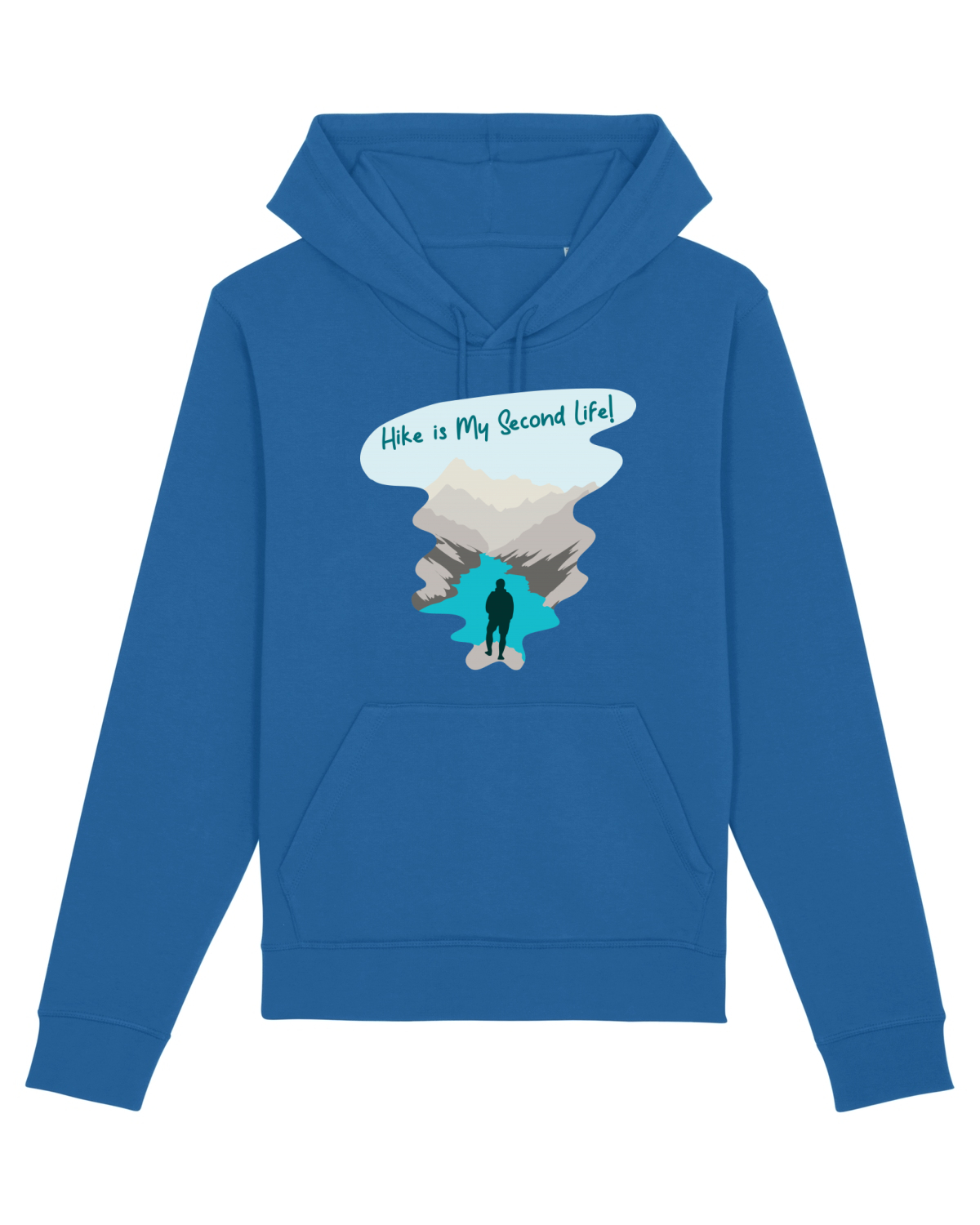 Hanorac Unisex Drummer Royal Blue