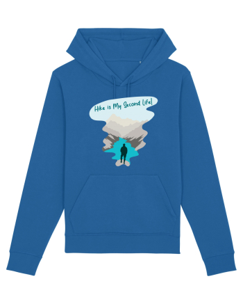 Hike is My Second Life! Royal Blue