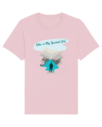 Hike is My Second Life! Cotton Pink