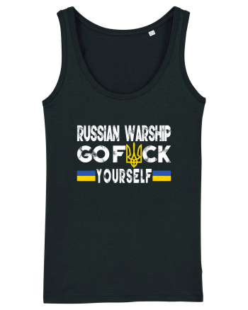 Russian Warship Go Fuck Yourself Russkiy Voyennyy Korabl' Idi Na Khuy Black