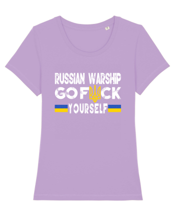 Russian Warship Go Fuck Yourself Russkiy Voyennyy Korabl' Idi Na Khuy Lavender Dawn