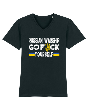 Russian Warship Go Fuck Yourself Russkiy Voyennyy Korabl' Idi Na Khuy Black