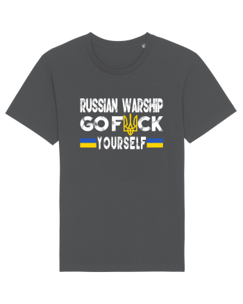 Russian Warship Go Fuck Yourself Russkiy Voyennyy Korabl' Idi Na Khuy Anthracite