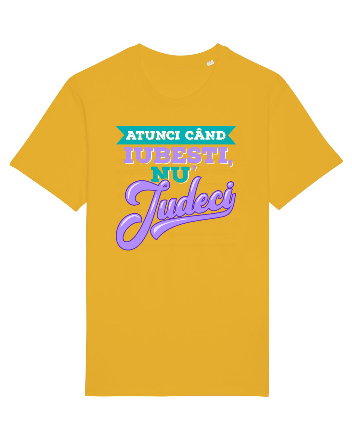 Tricou mânecă scurtă Unisex Rocker Spectra Yellow
