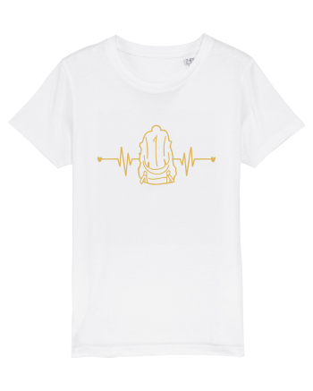 Backpack Camp Heartbeats White