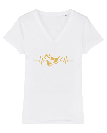 Boot Heartbeats White