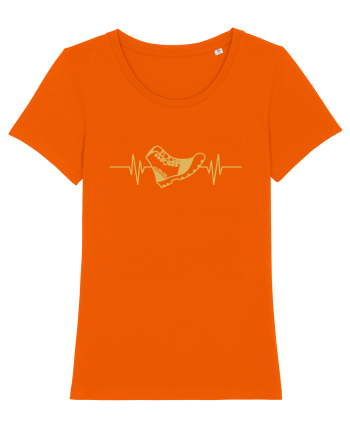 Boot Heartbeats Bright Orange