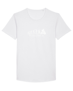 Bicycle Tricou mânecă scurtă guler larg Bărbat Skater