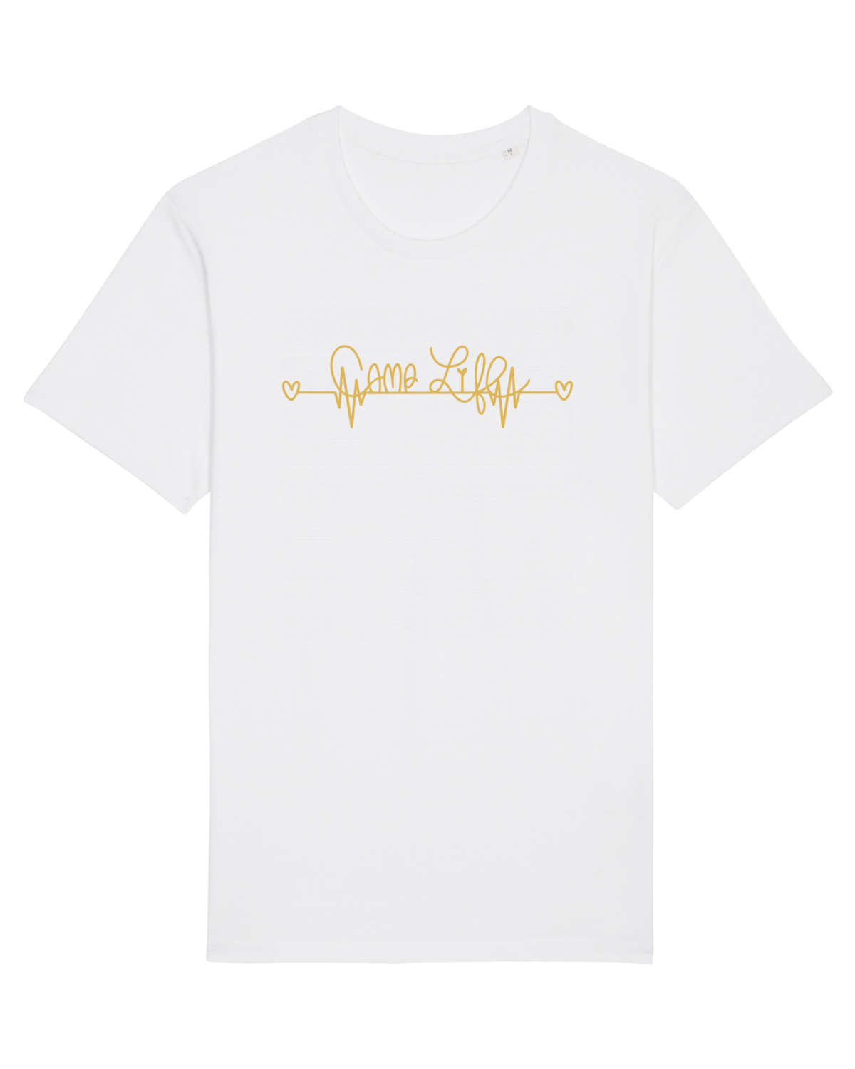 Tricou mânecă scurtă Unisex Rocker White