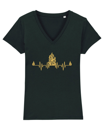 Campfire Heartbeats Black