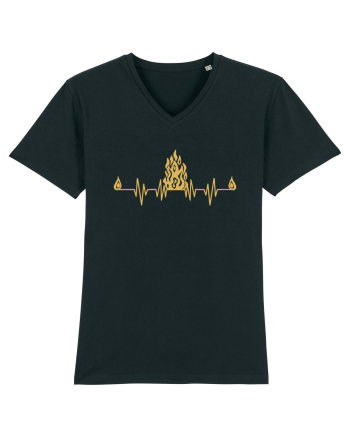 Campfire Heartbeats Black
