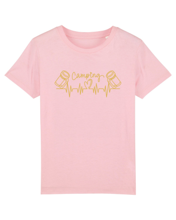 Camping Mugs Heartbeats Cotton Pink