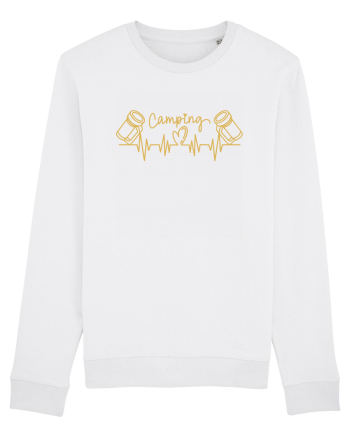 Camping Mugs Heartbeats White