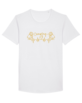 Camping Mugs Heartbeats White