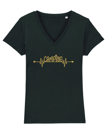Camping Heartbeats Black