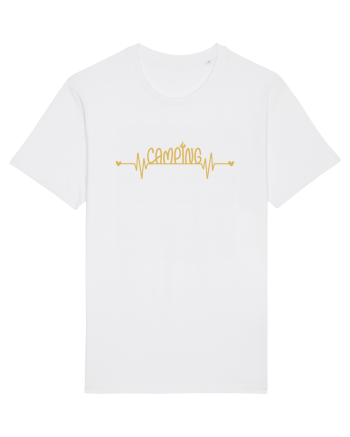 Camping Heartbeats White