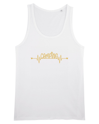 Camping Heartbeats White