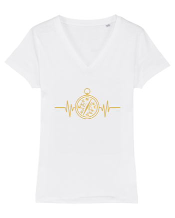 Compass Heartbeats White
