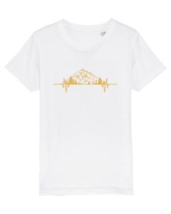 Mountain Heartbeats White