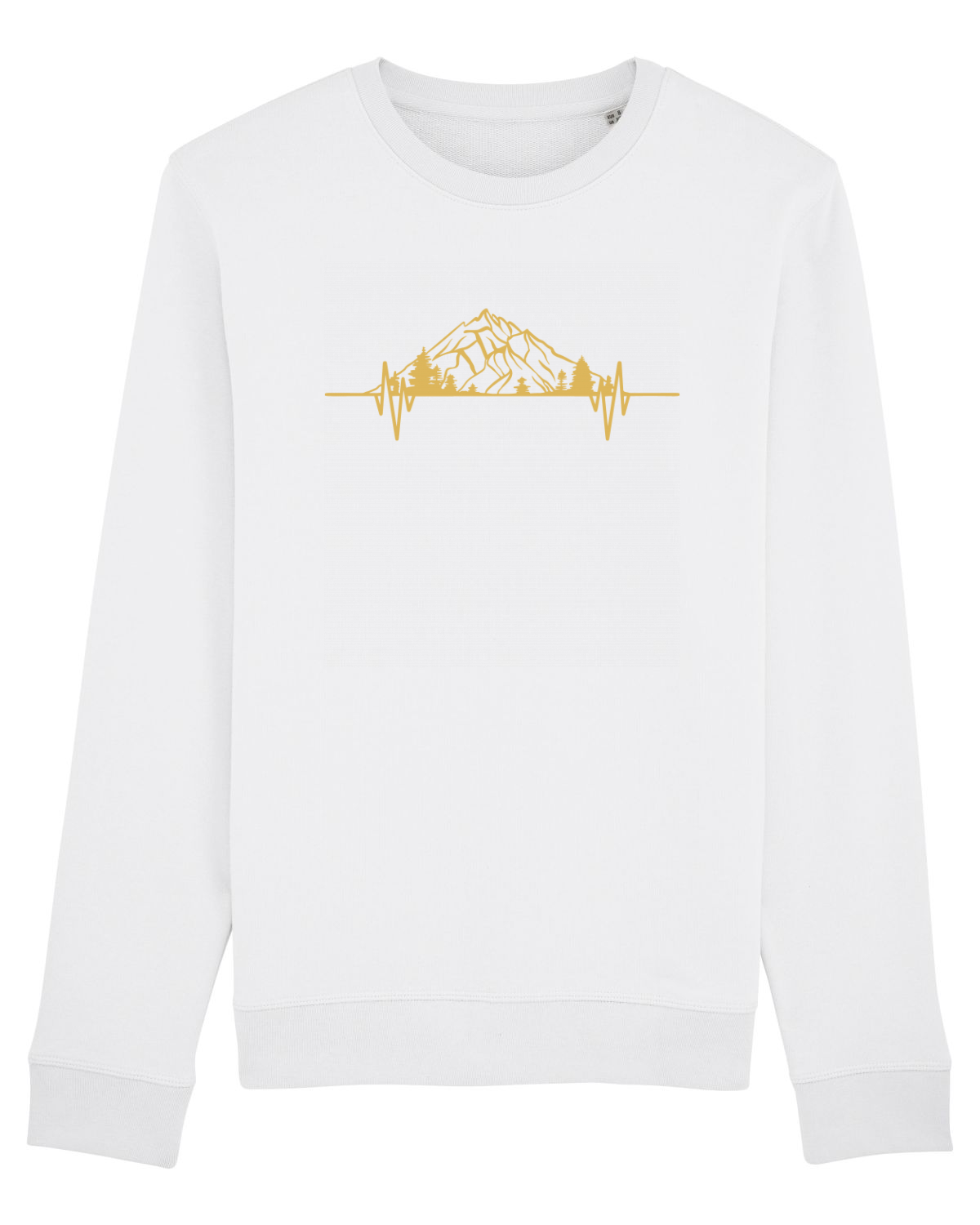 Bluză mânecă lungă Unisex Rise White