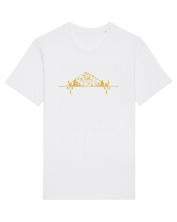 Mountain Heartbeats White