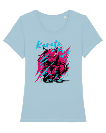 karate magenta Sky Blue
