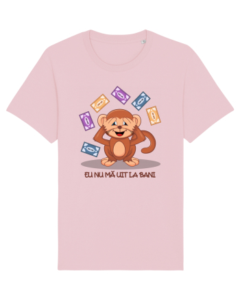 Eu nu mă uit la bani Cotton Pink
