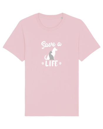 Save a life Cotton Pink